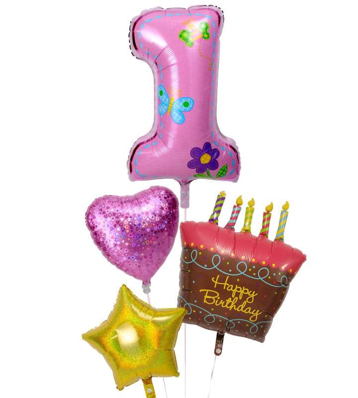 バースデーケーキとスター、ハート、大きなファーストバースデー【1才の誕生日】 - g-1st-0035.jpg