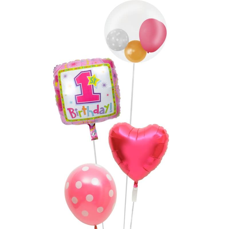 ぷちスマイルとピンクドットとピンクハートのファーストバースデー【1才の誕生日】 - g-1st-0044.jpg