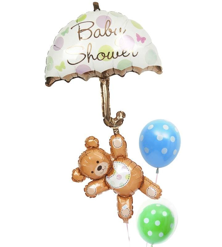 くまちゃんベビーシャワーとグリーンドット&ブルードット【出産祝い】 - g-bby-0063.jpg