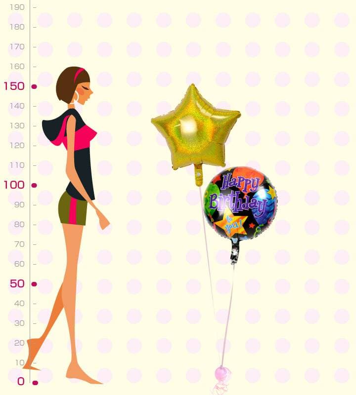 キラキラスターのバースデーパーティー誕生日ミニブーケ【誕生日】 - g-btd-0006__01.jpg