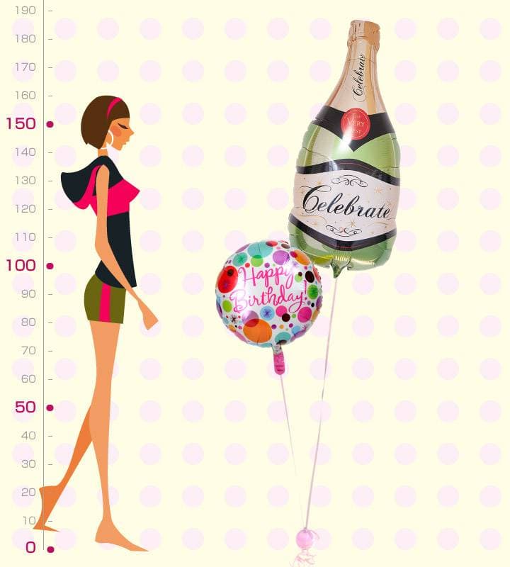 大きなお祝いシャンパンと華やかドット【誕生日】 - g-btd-0045__01.jpg