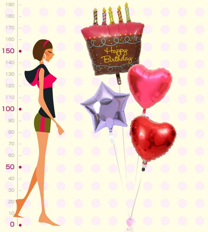 キャンドル付きケーキとハート&スター【誕生日】 - g-btd-0085__01.jpg