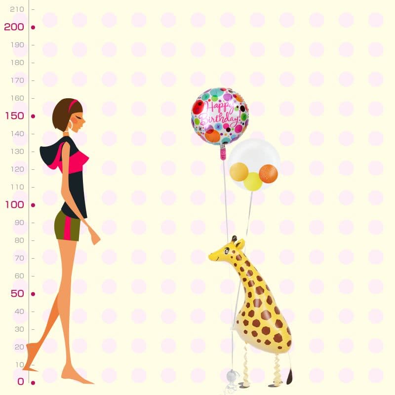 華やかバースデーとオレンジ系ぷちスマイル、きりん【誕生日】 - g-btd-0113__01.jpg